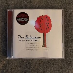 THE SUBWAYS 2005 Young For Eternity CD (Gold Stamp Promo)
